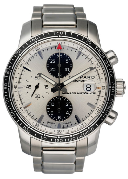Chopard Grand Prix De Monaco Stainless Steel Silver Dial 8992 Mens Watch