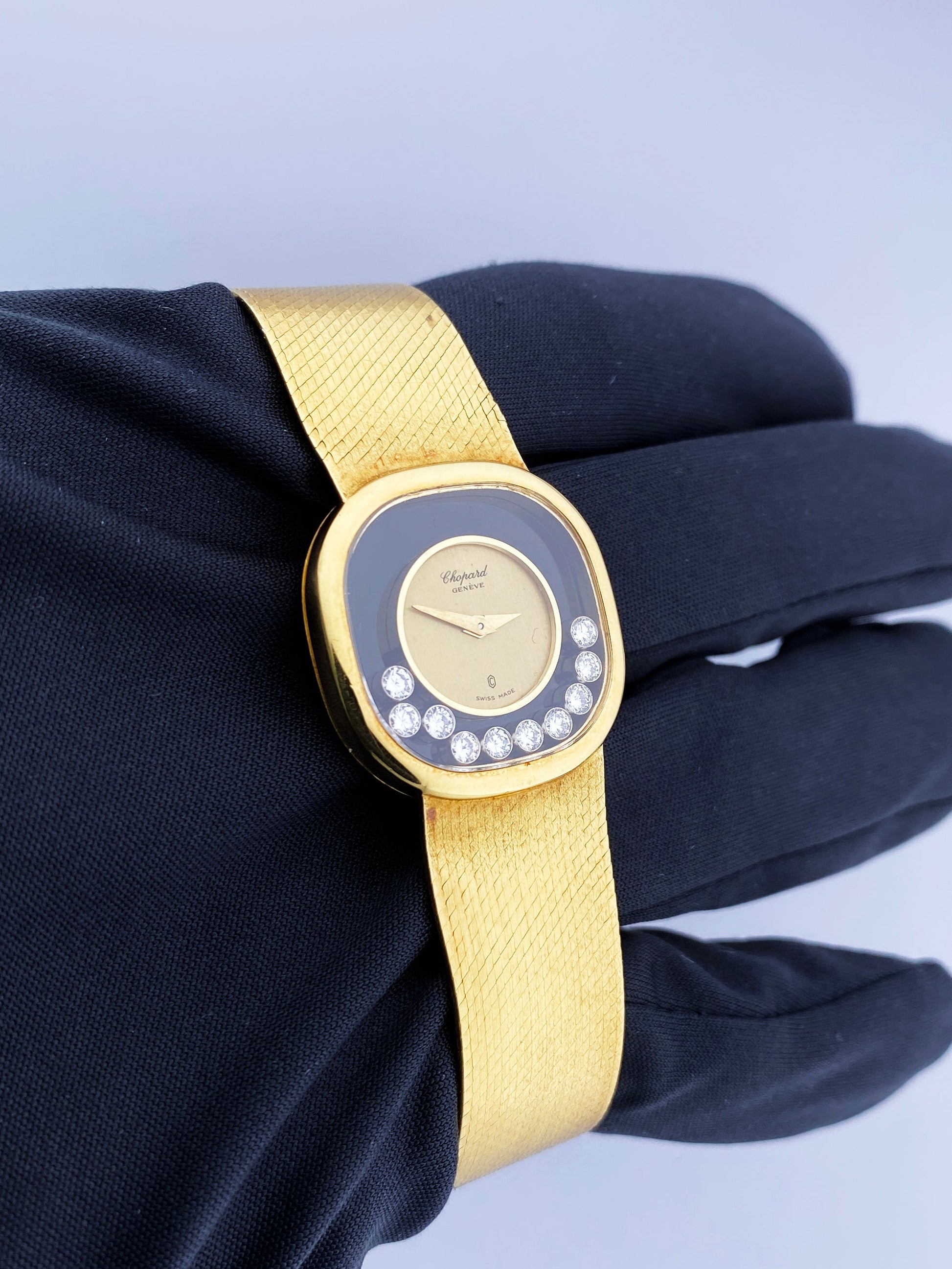 Chopard Happy Diamonds 5157 18K Yellow Gold Watch