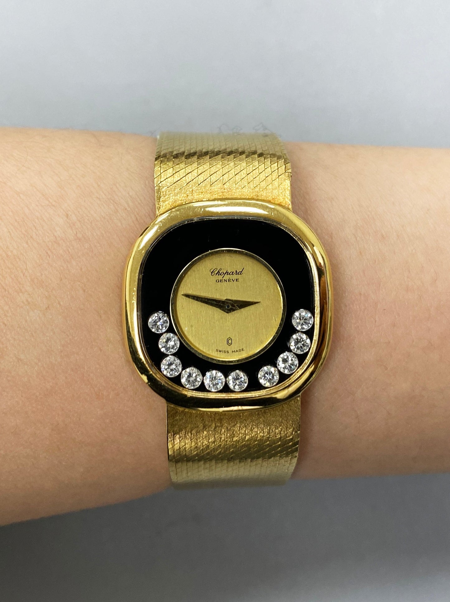Chopard Happy Diamonds 5157 18K Yellow Gold Watch