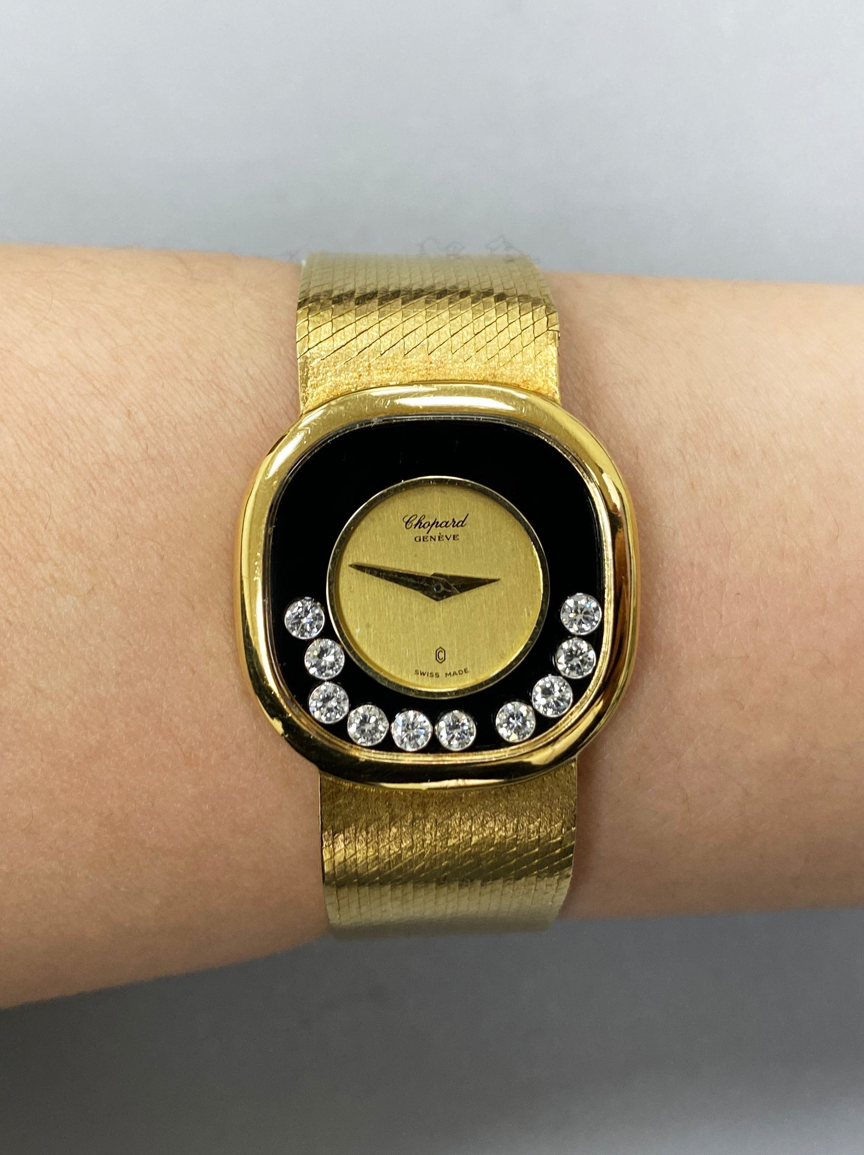 Chopard Happy Diamonds 5157 18K Yellow Gold Watch