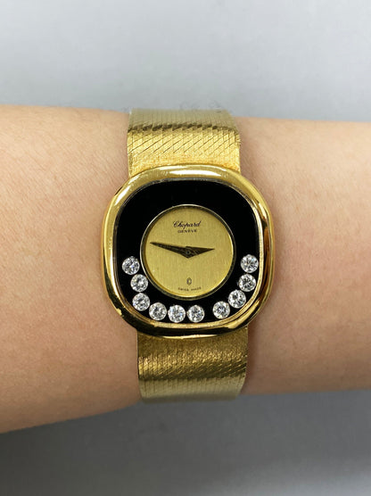 Chopard Happy Diamonds 5157 18K Yellow Gold Watch