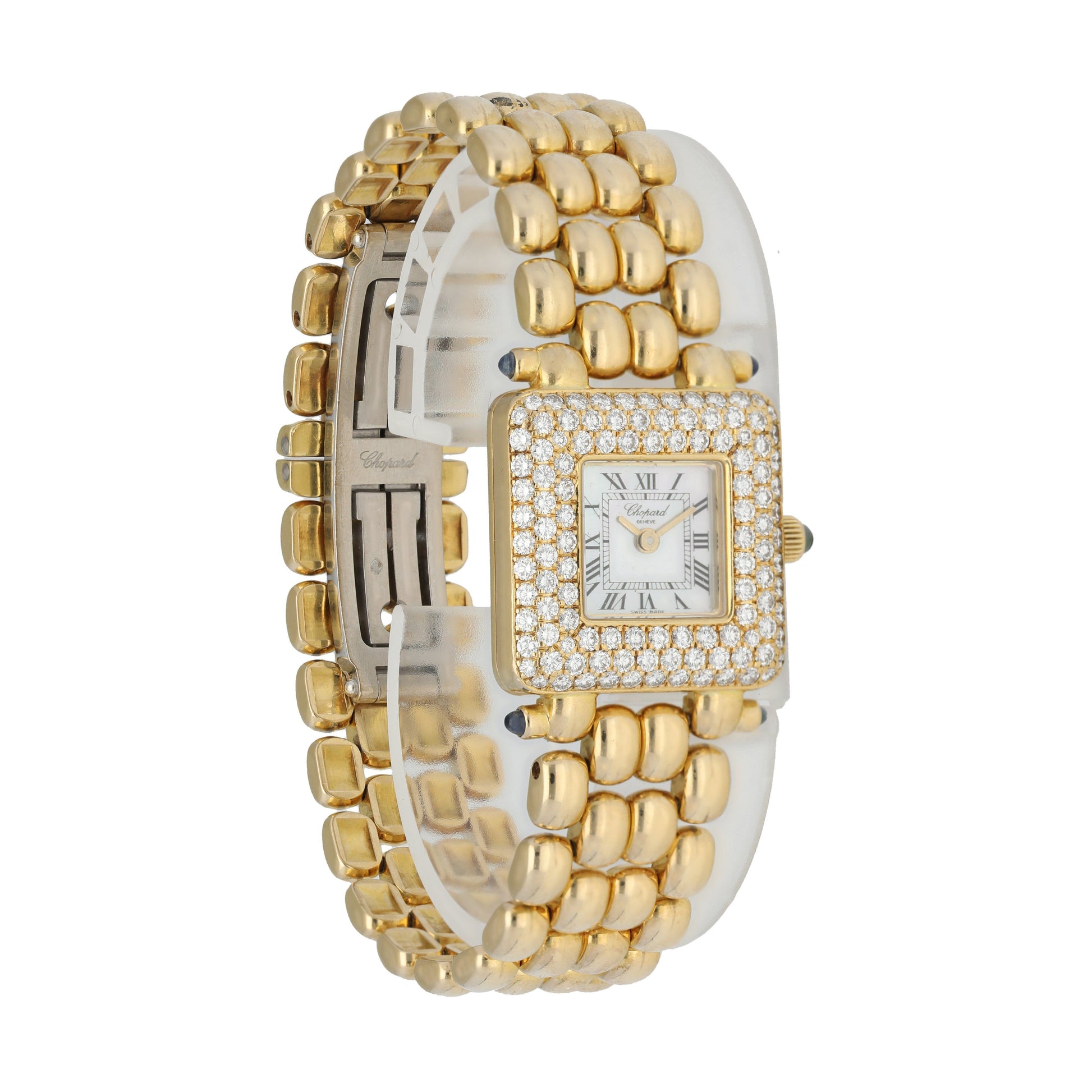 Chopard Happy Sport 10/6115-23 Yellow Gold Ladies Watch