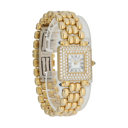 Chopard Happy Sport 10/6115-23 Yellow Gold Ladies Watch