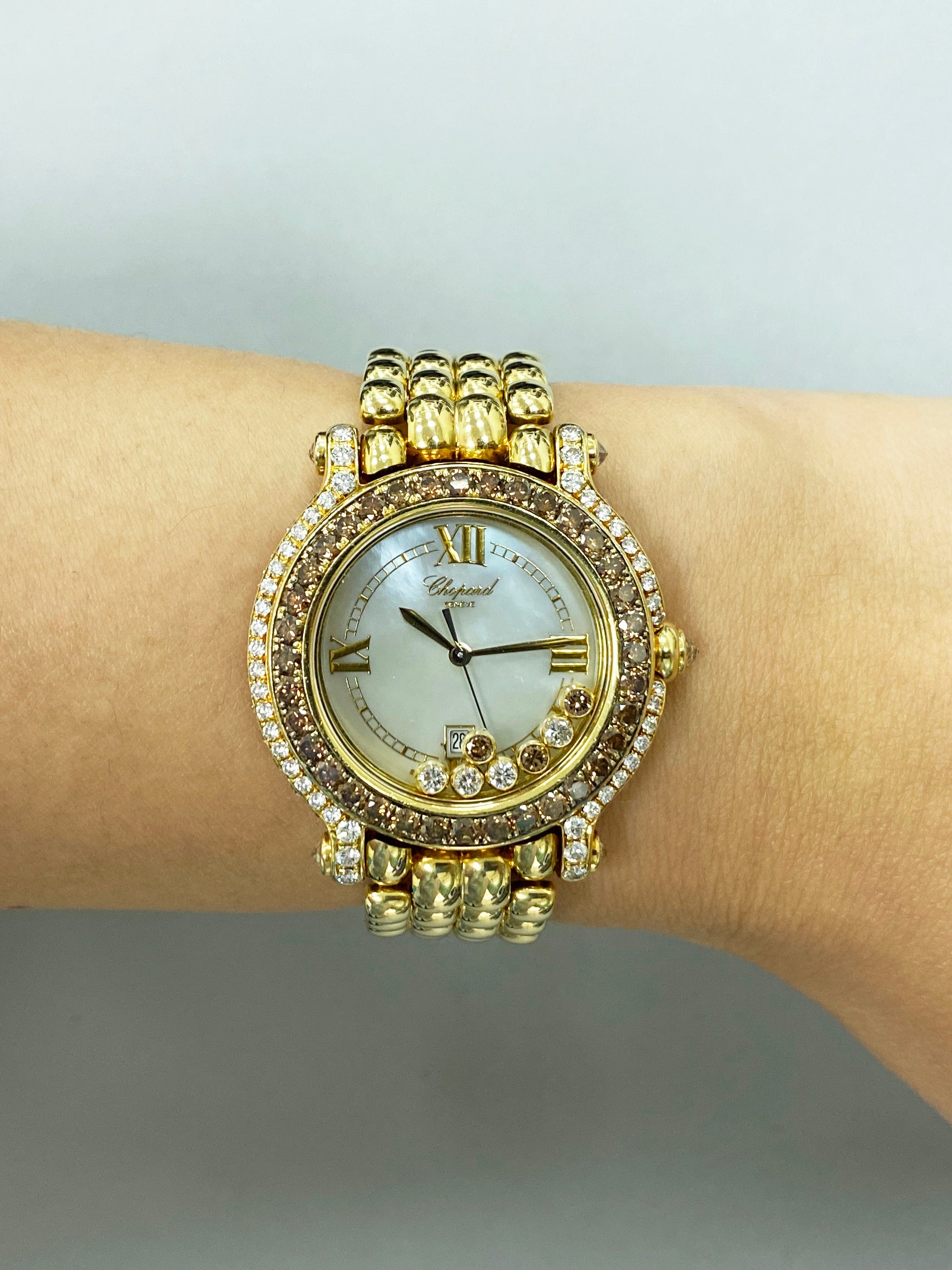 Chopard Happy Sport 27/6817 Diamond MOP Dial Ladies Watch