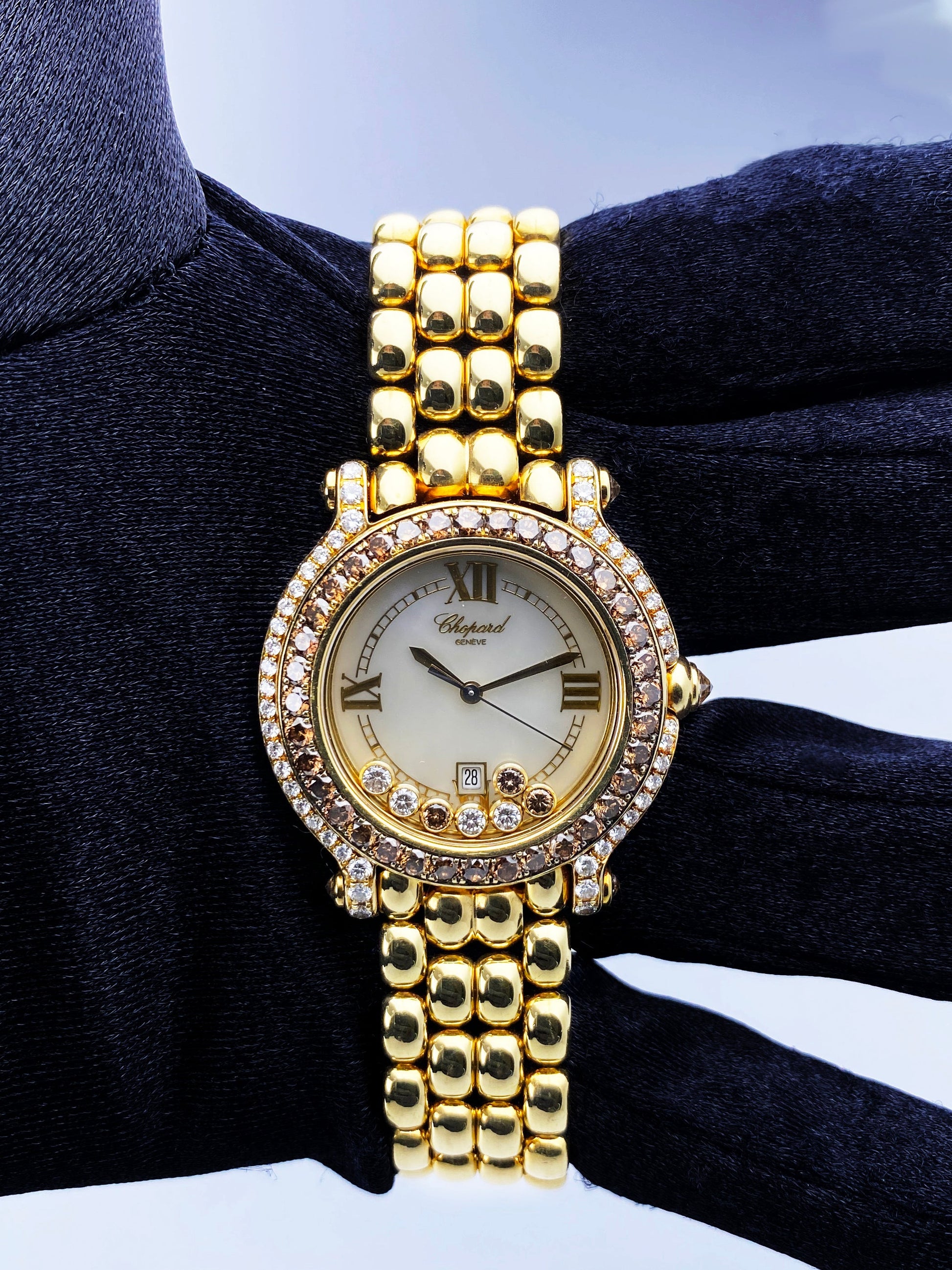 Chopard Happy Sport 27/6817 Diamond MOP Dial Ladies Watch