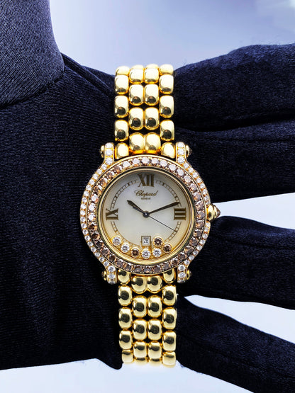 Chopard Happy Sport 27/6817 Diamond MOP Dial Ladies Watch