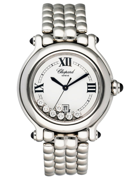 Chopard Happy Sport 27/8236-23 White Dial Ladies Watch