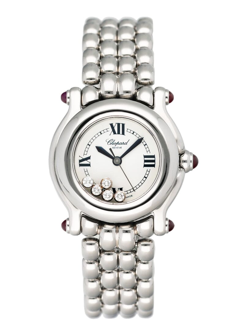 Chopard Happy Sport 27/8245-21 White Dial Ladies Watch