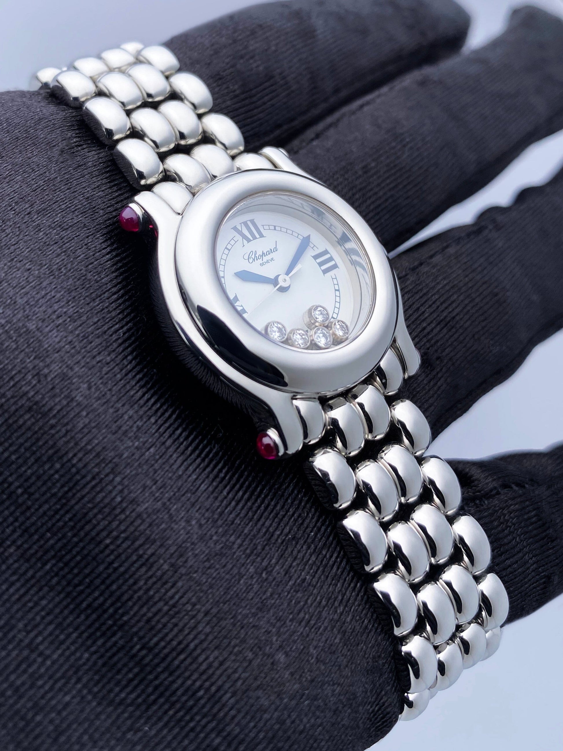 Chopard Happy Sport 27/8245-21 White Dial Ladies Watch