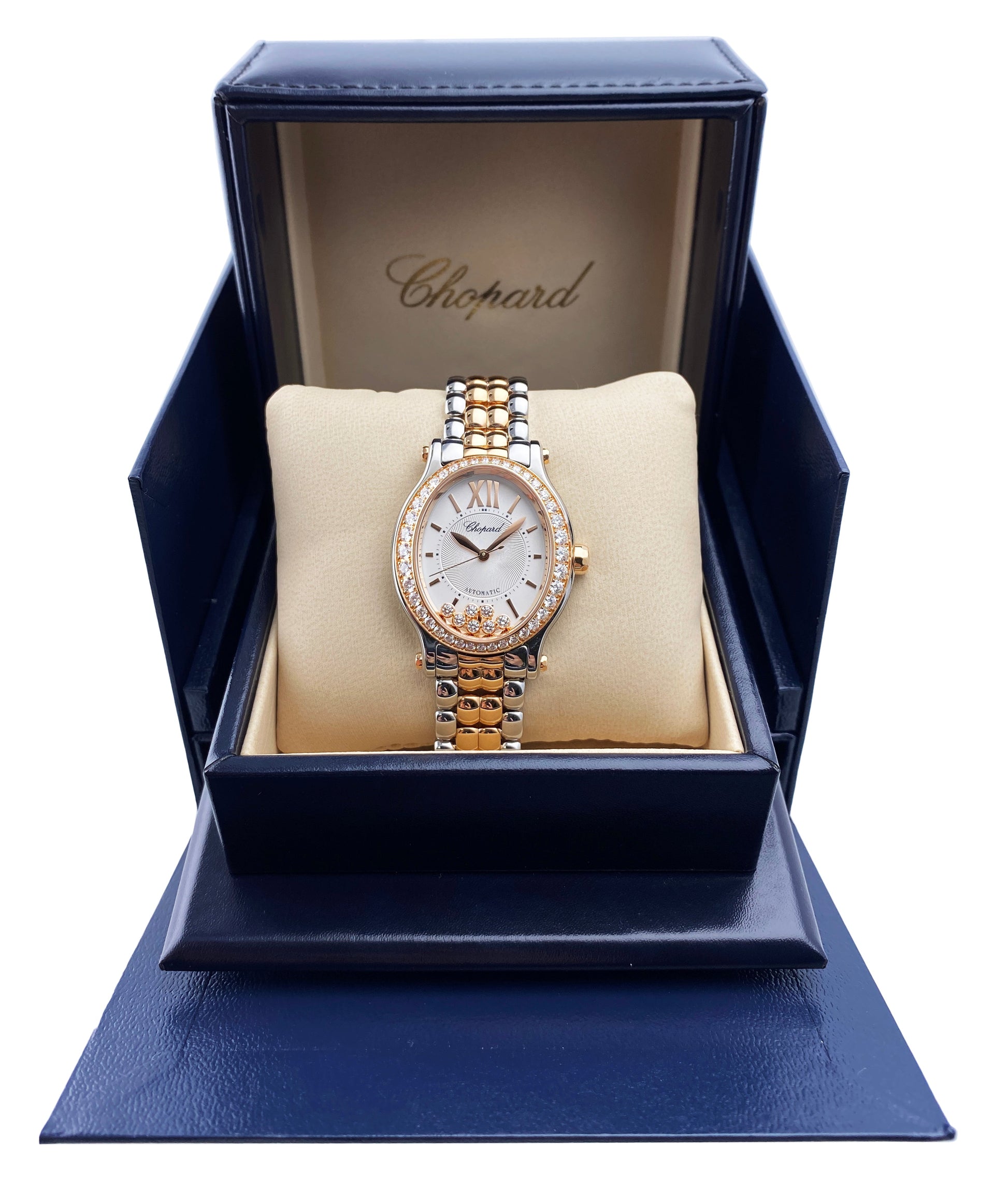 Chopard Happy Sport 278602-6004 Ladies Watch With Box