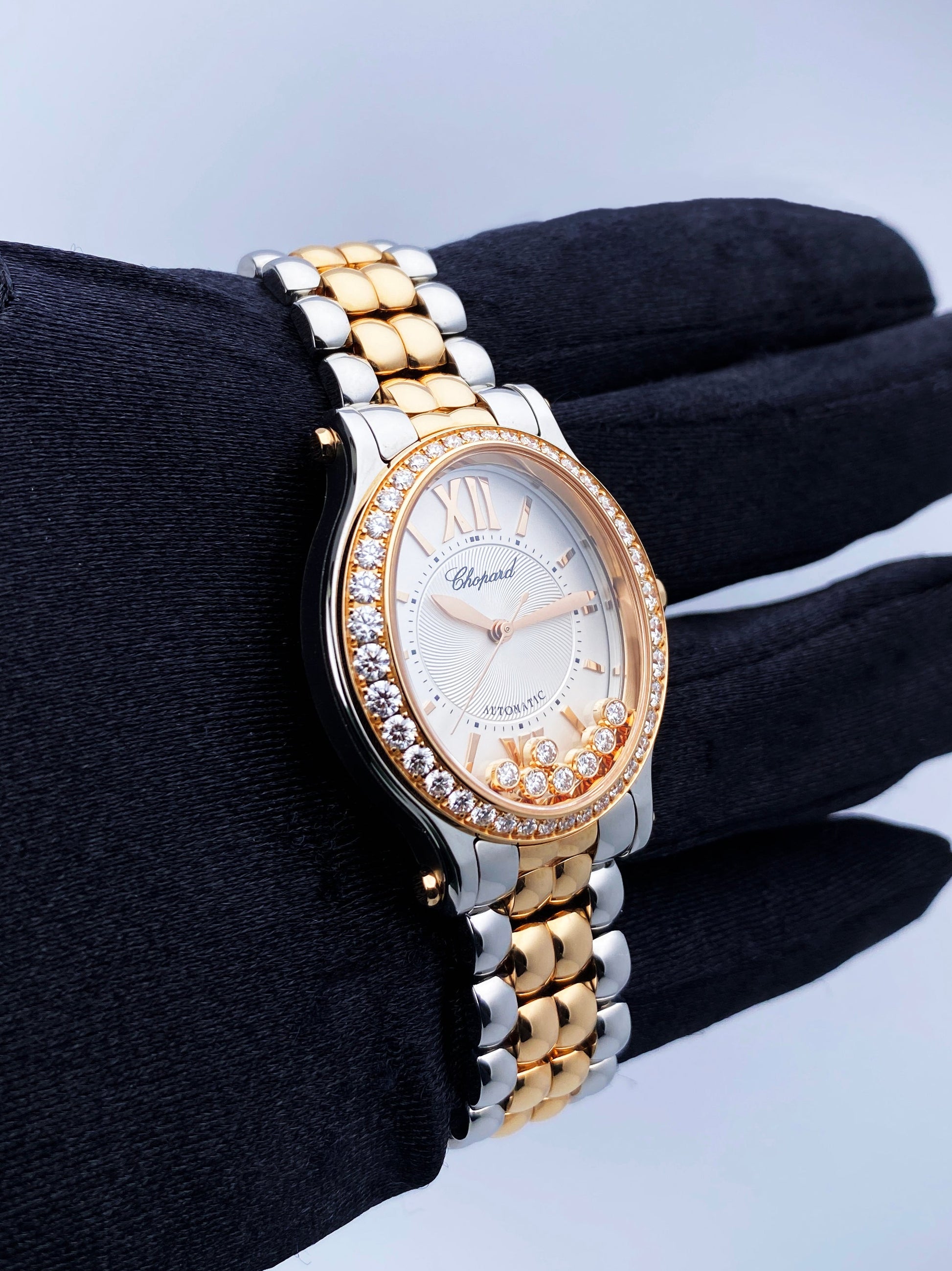 Chopard Happy Sport 278602-6004 Ladies Watch With Box