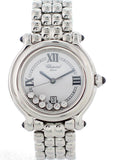 Chopard Happy Sport 8236 Stainless Steel Floating Diamonds - Wristwatch