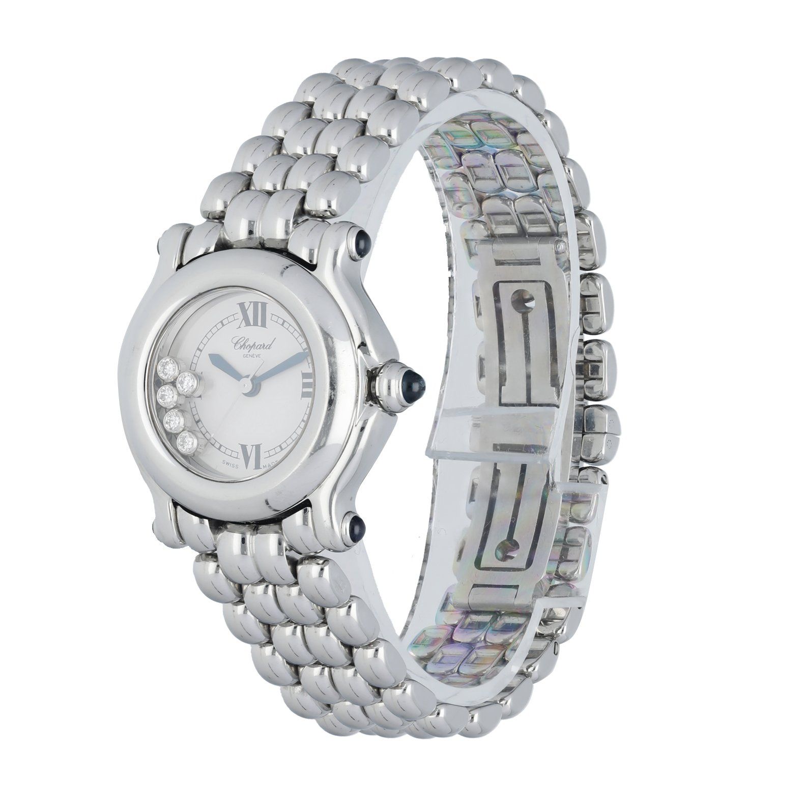 Chopard happy sport 8245 Stainless steel Ladies Quartz watch