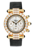 Chopard Imperiale 38/3168-23 MOP Diamond 18K Yellow Gold Ladies Watch With Box - Watches