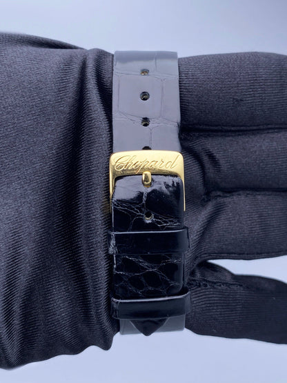 Chopard Imperiale 38/3168-23 MOP Diamond 18K Yellow Gold Ladies Watch With Box - Watches