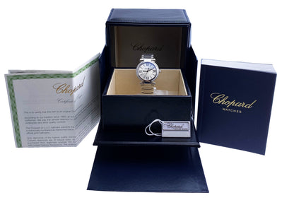 Chopard Imperiale 388541-3004 Diamond Steel Ladies Watch Box & Papers - Wristwatch