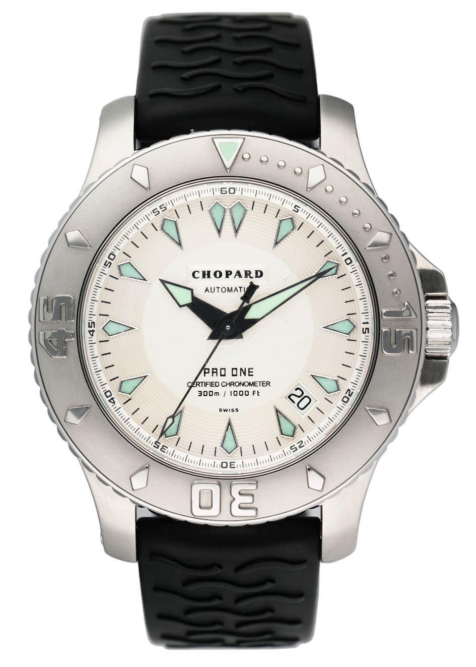 Chopard L.U.C Pro One 8912 Stainless Steel Automatic Men’s Watch - Wristwatch