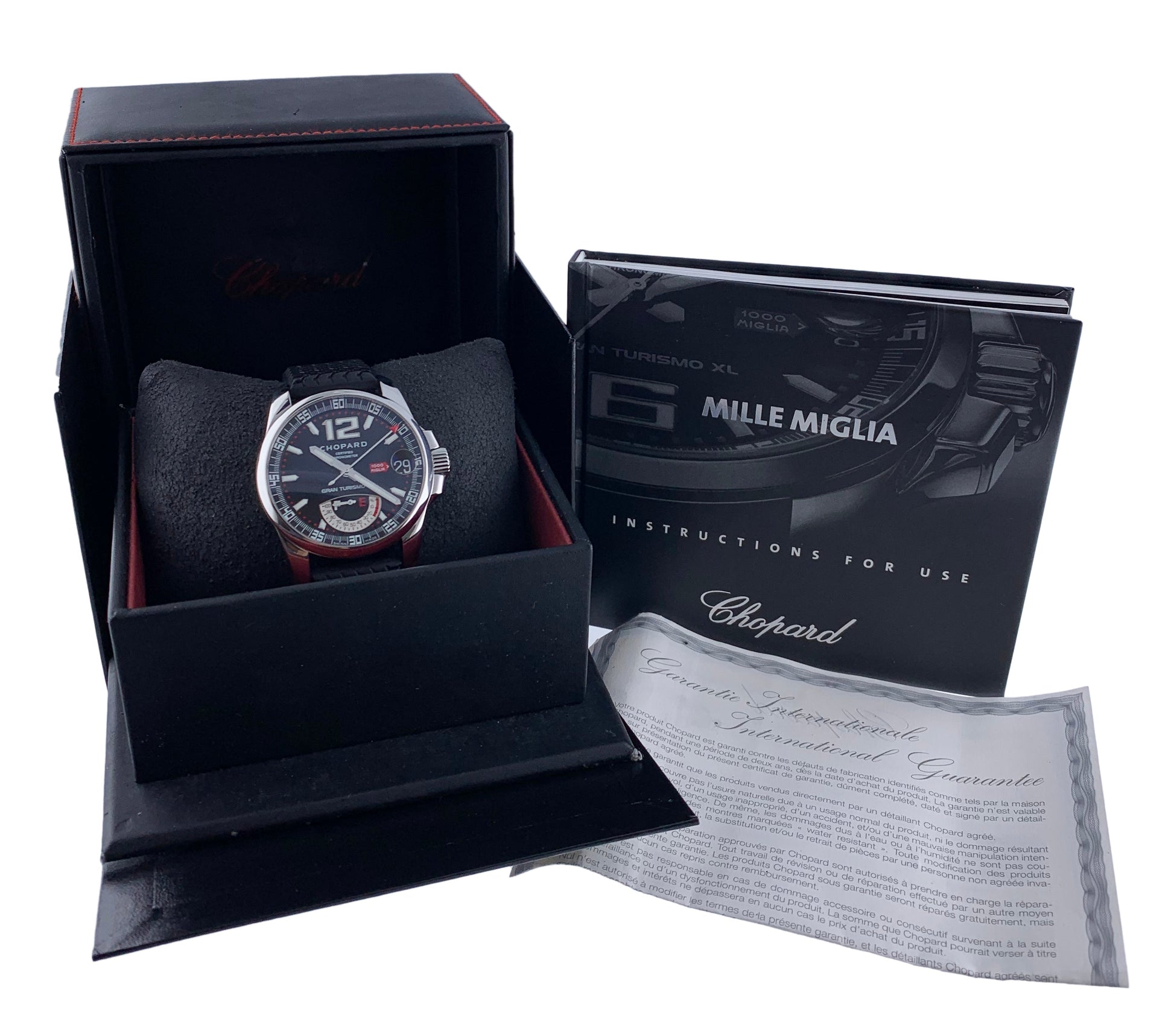 Chopard Mille Miglia GT XL 168457-3001 Mens Watch Box & Papers