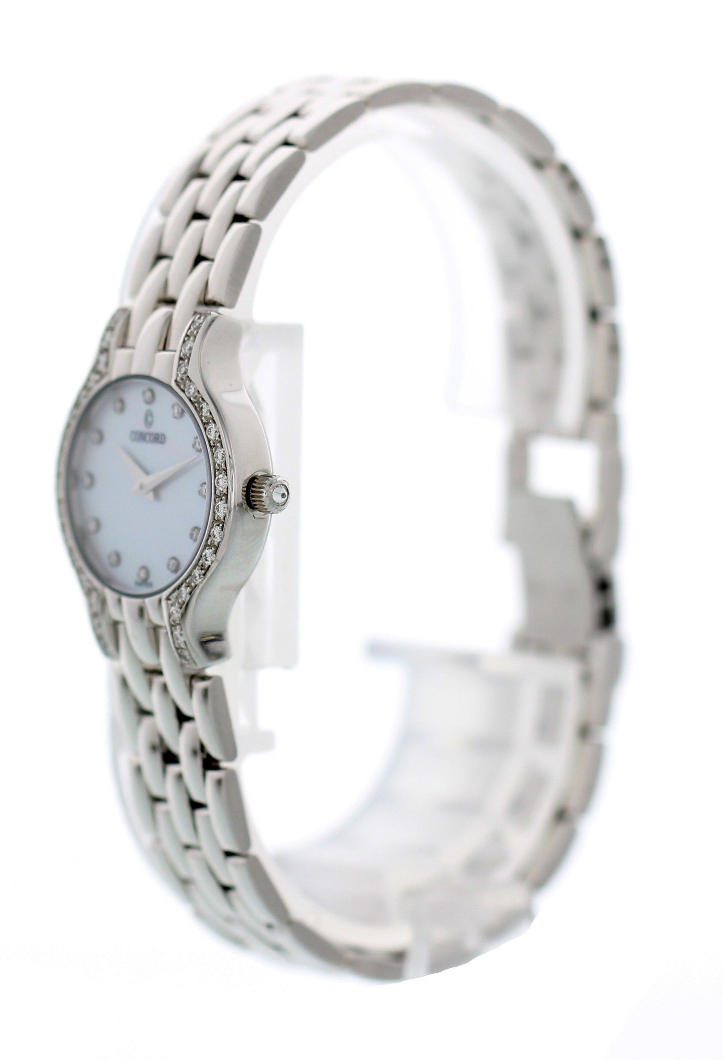 Concord Saratoga 14K White Gold & Diamonds 66-25-264 - Wristwatch