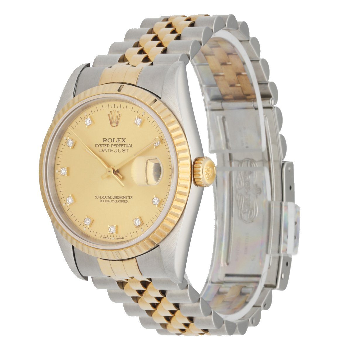 Datejust 16233 Diamond Dial Men's Watch