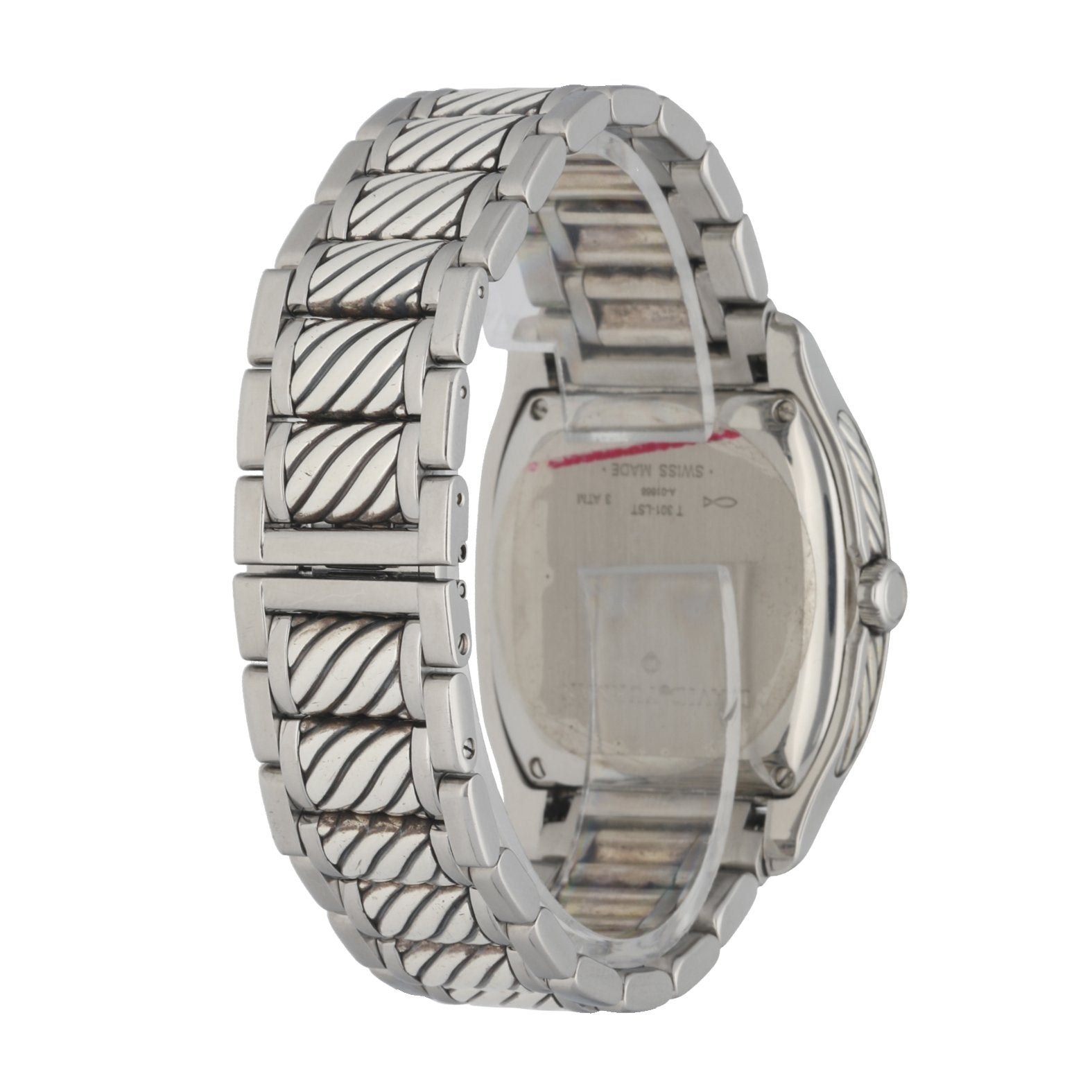 David Yurman T301-LST Stainless Steel & Silver Thoroughbred Automatic Watch