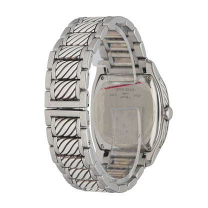David Yurman T301-LST Stainless Steel & Silver Thoroughbred Automatic Watch