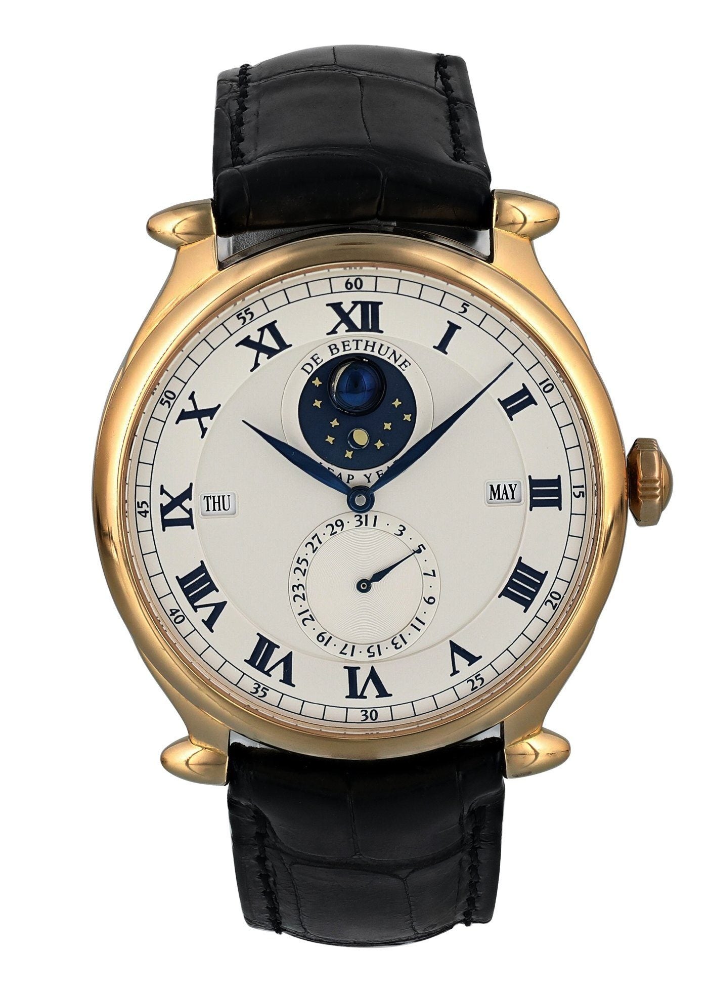 De Bethune Perpetual Calendar DB15RT Rose Gold Box & Papers - Wristwatch