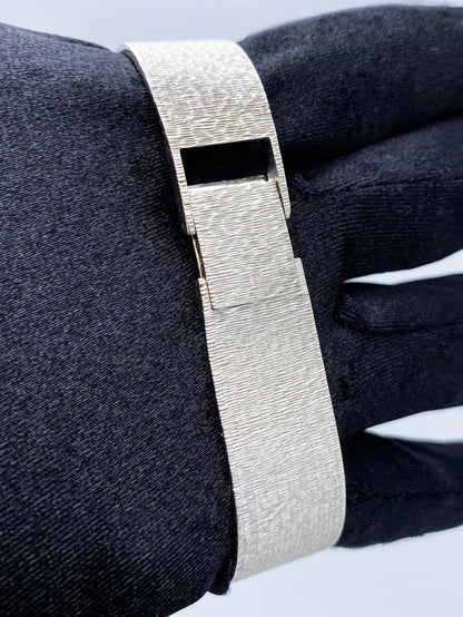 Delanear Opal Dial Diamond Bezel Ladies Watch