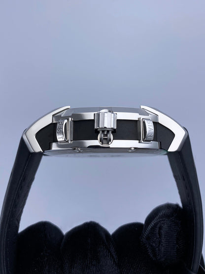 Dewitt Academia FTV.CHR.006.RFB Black & Yellow Dial Mens Watch Box Papers