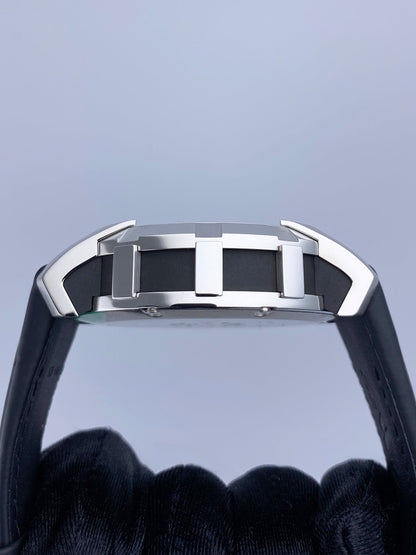 Dewitt Academia FTV.CHR.006.RFB Black & Yellow Dial Mens Watch Box Papers