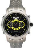 Dewitt Academia FTV.CHR.006.S2 Black & Yellow Dial Mens Watch Box Papers - Watches