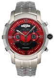 Dewitt Academia FTV.CHR.008.S Red Dial Mens Watch Box Papers