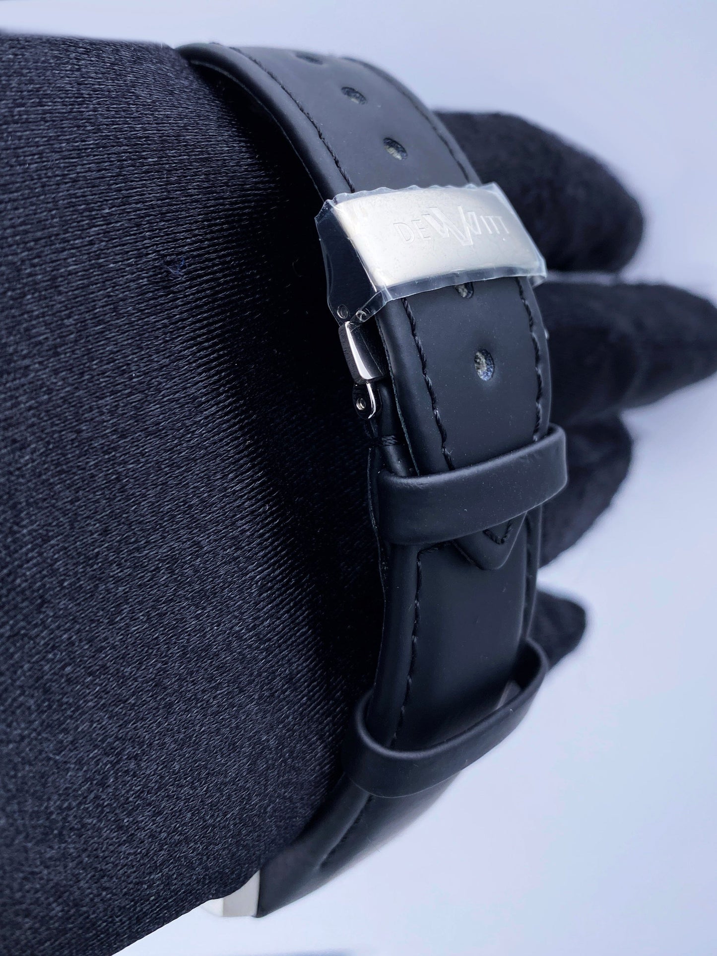 Dewitt Academia FTV.CHR.009.RFB Green Dial Mens Watch Box Papers