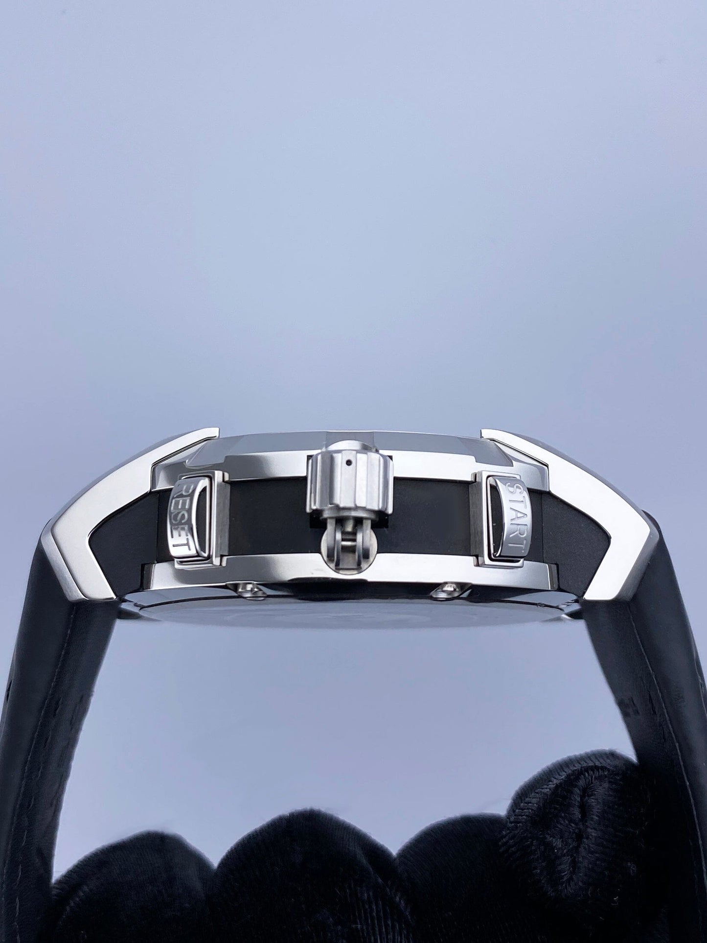 Dewitt Academia FTV.CHR.009.RFB Green Dial Mens Watch Box Papers