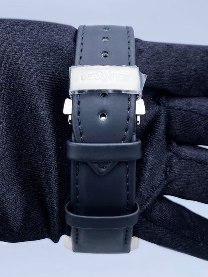 Dewitt Academia FTV.CHR.009.RFB Green Dial Mens Watch Box Papers