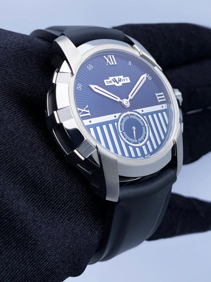Dewitt Academia FTV.PTS Blue Dial Mens Watch Box Papers - Watches