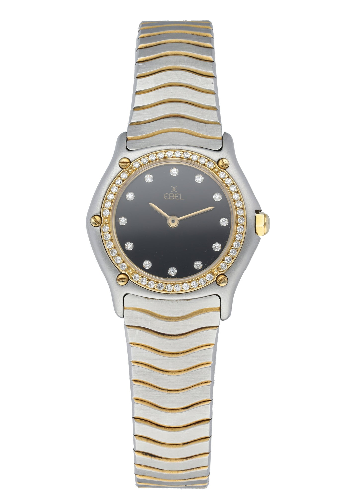 Ebel Classic Wave 181930X Diamond Ladies Watch
