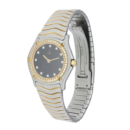 Ebel Classic Wave 181930X Diamond Ladies Watch