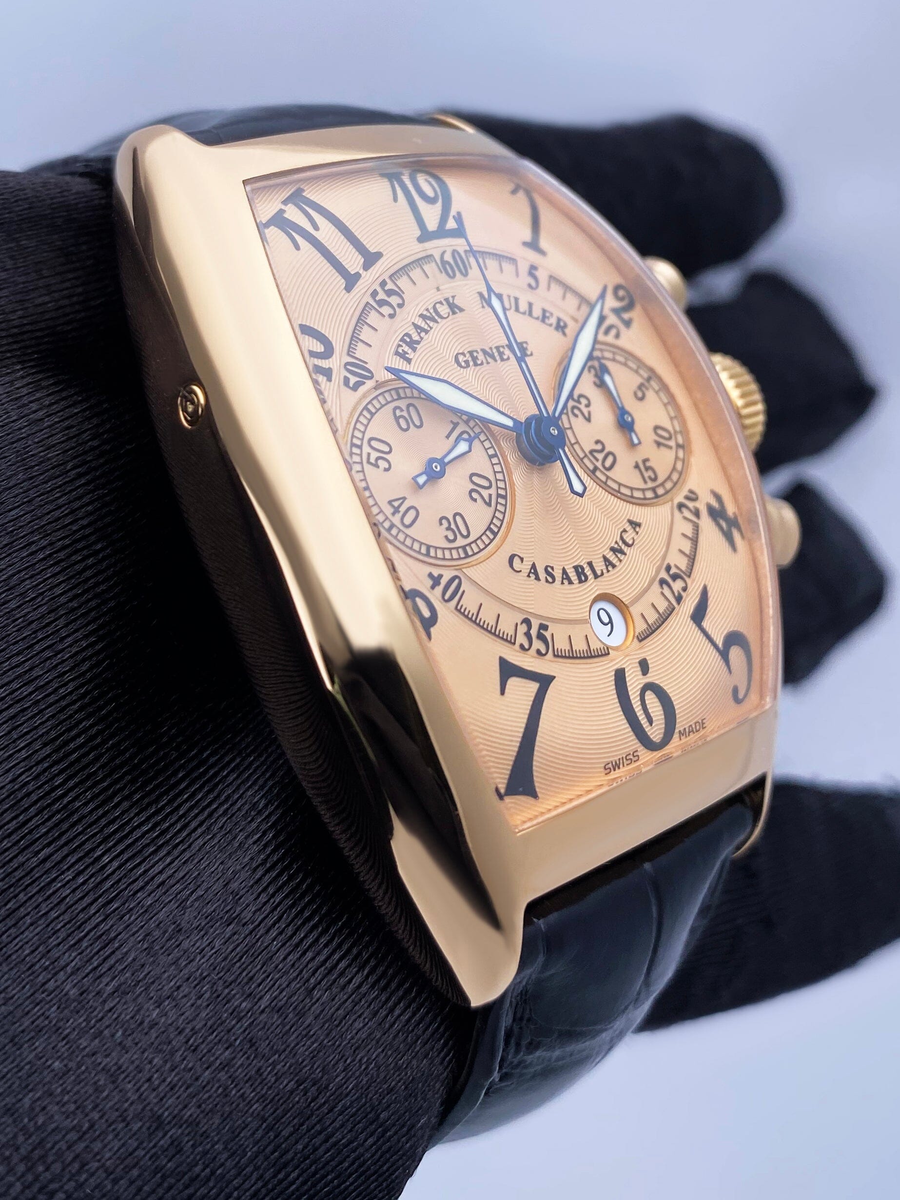Franck Muller Casablanca 8800 C CC DT 18K Rose Gold Watch