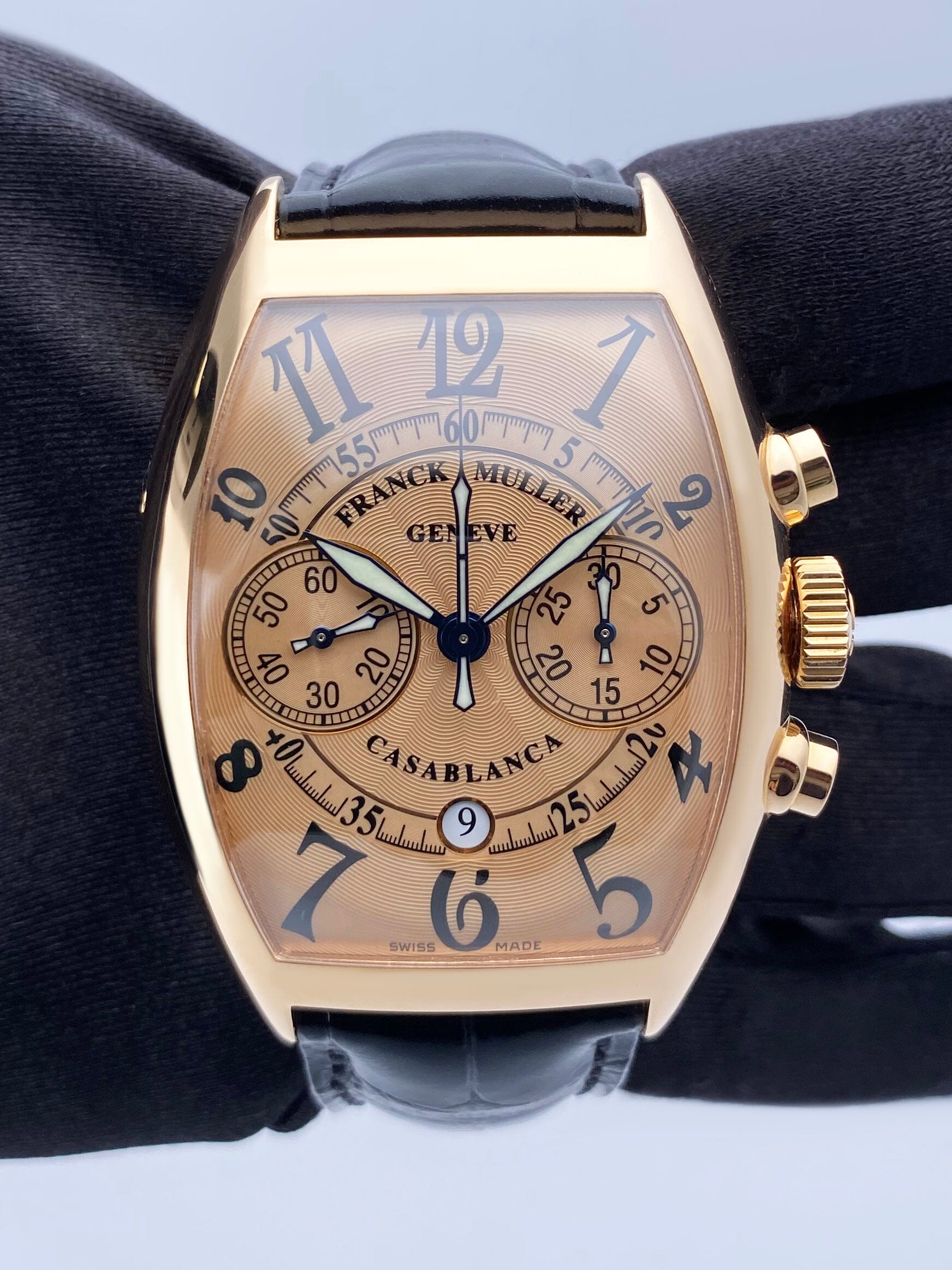 Franck Muller Casablanca 8800 C CC DT 18K Rose Gold Watch