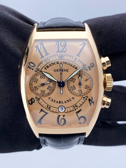 Franck Muller Casablanca 8800 C CC DT 18K Rose Gold Watch