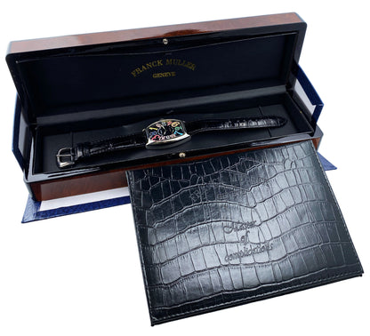 Franck Muller Crazy Hours Color Dream 5850 Watch Box Papers