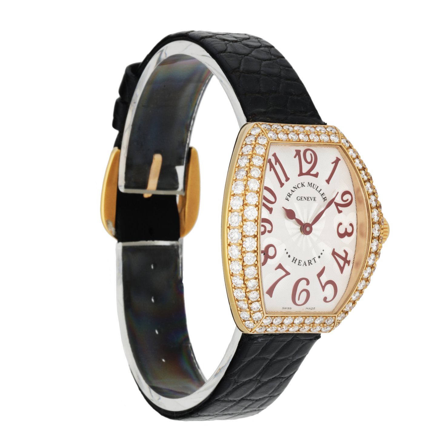 Franck Muller Heart To 5002L QZ D2 18K Yellow Gold Diamonds Women’s Watch - Virtual