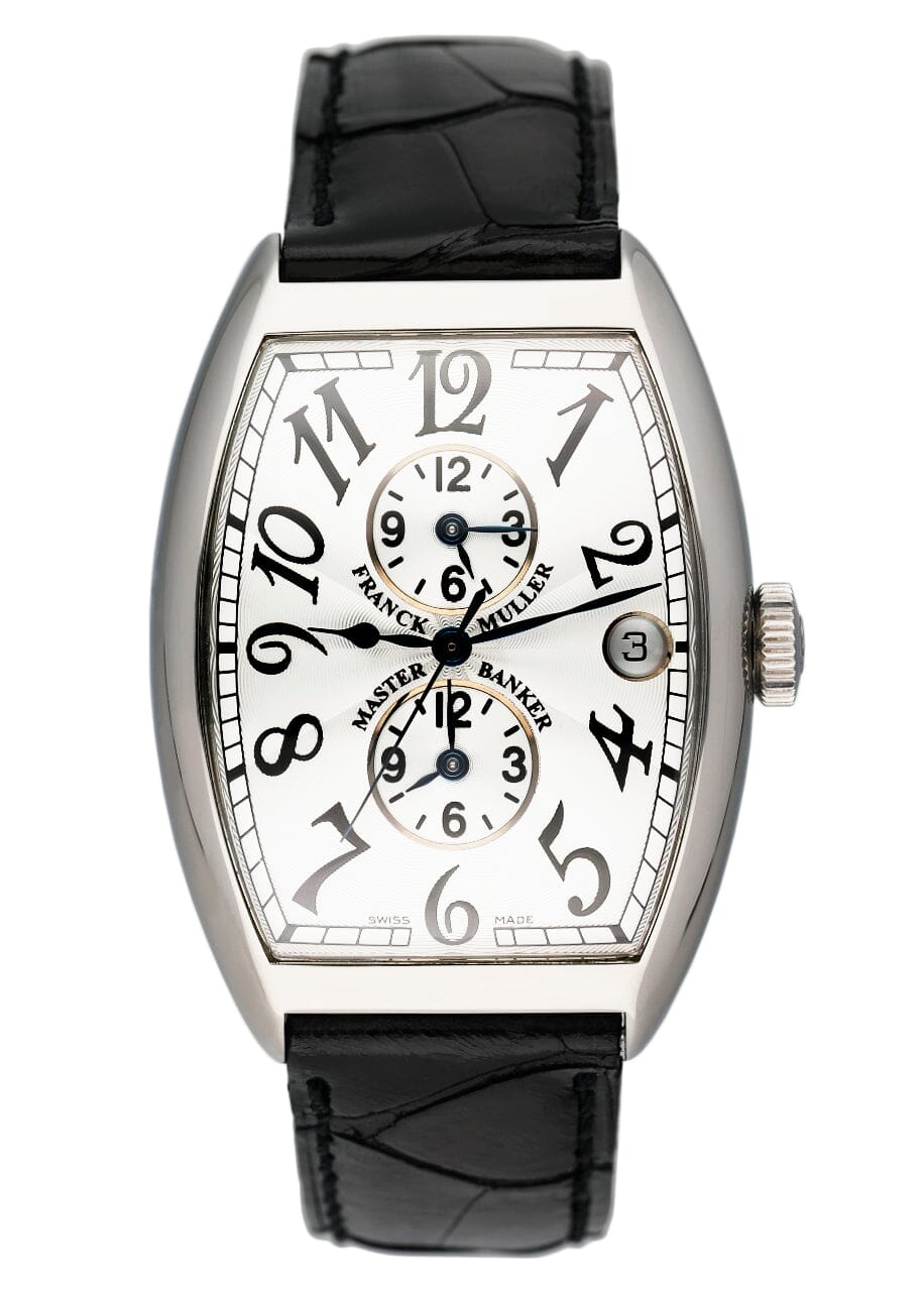 Franck Muller Master Banker 6850 MB Silver Dial Watch Box Papers - Watches