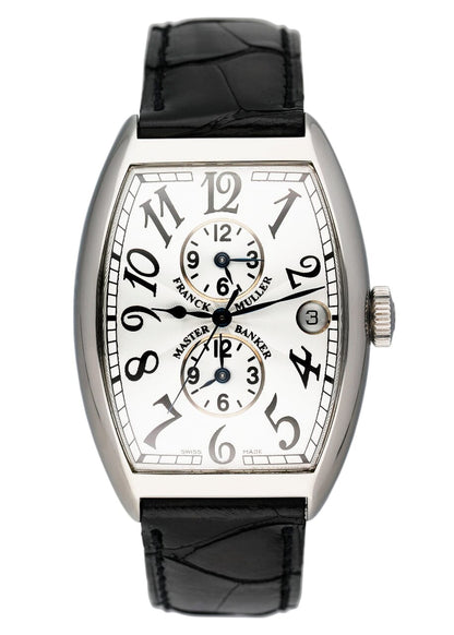 Franck Muller Master Banker 6850 MB Silver Dial Watch Box Papers - Watches