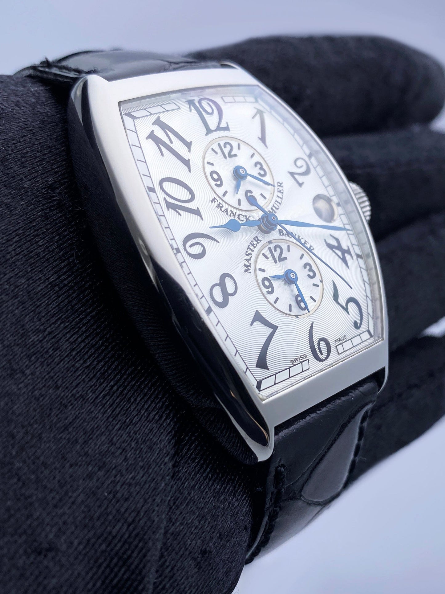Franck Muller Master Banker 6850 MB Silver Dial Watch Box Papers - Watches