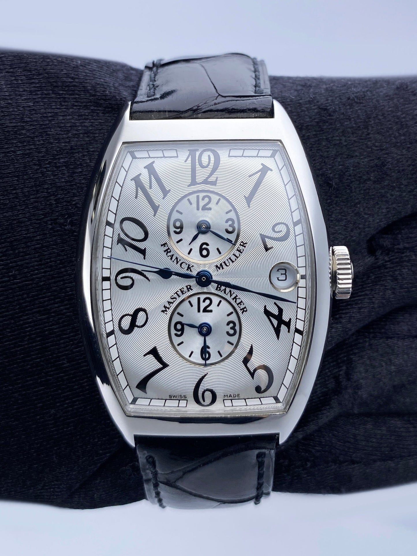 Franck Muller Master Banker 6850 MB Silver Dial Watch Box Papers - Watches