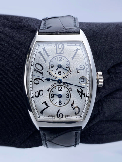 Franck Muller Master Banker 6850 MB Silver Dial Watch Box Papers - Watches