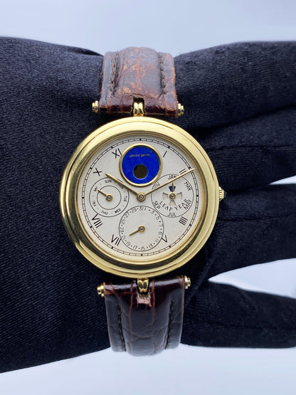 Gérald Genta G21324 Perpetual Calendar Yellow Gold Mens Watch - Watches