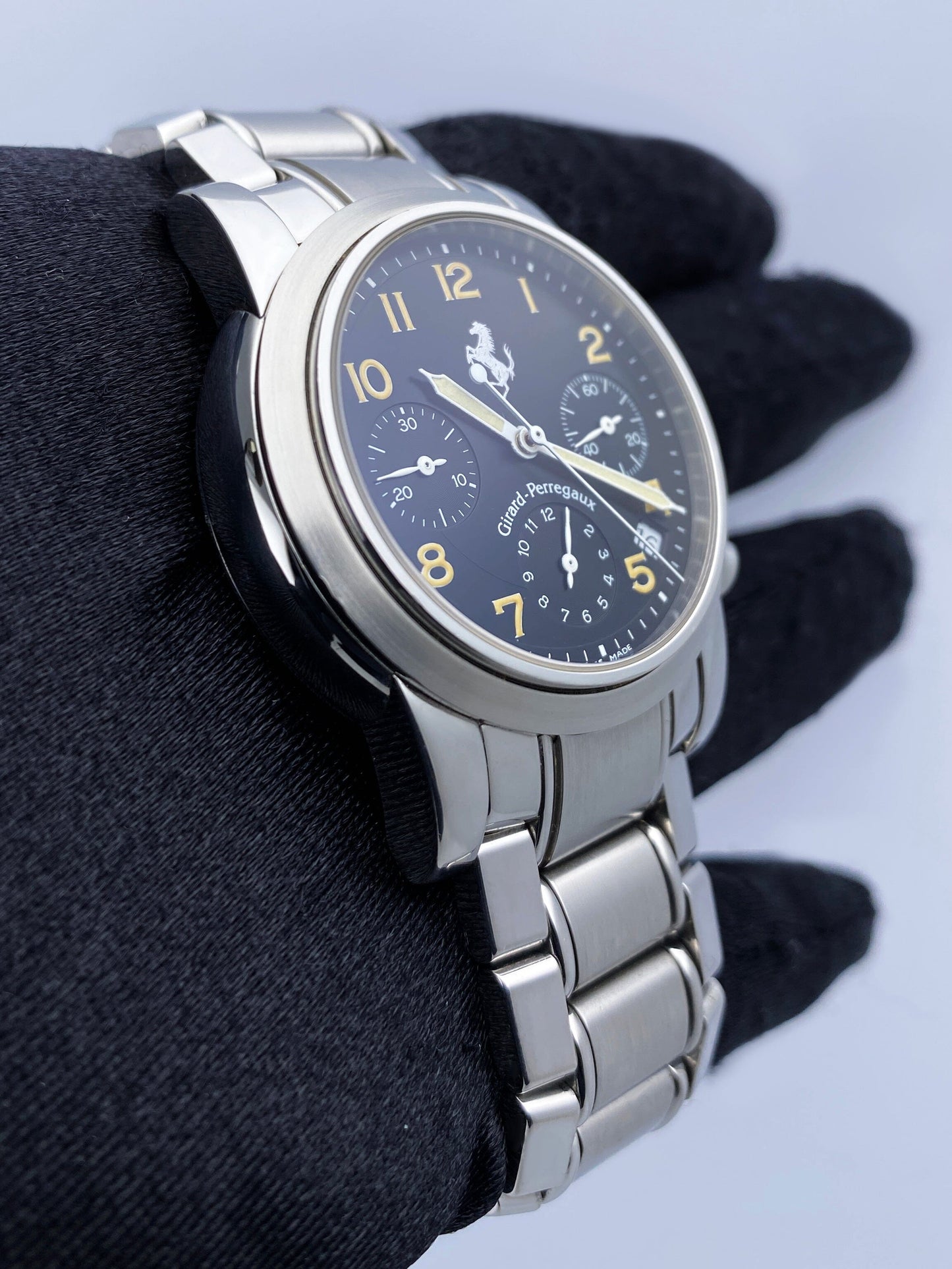 Girard Perregaux Ferrari 8020 Stainless Steel Mens Watch